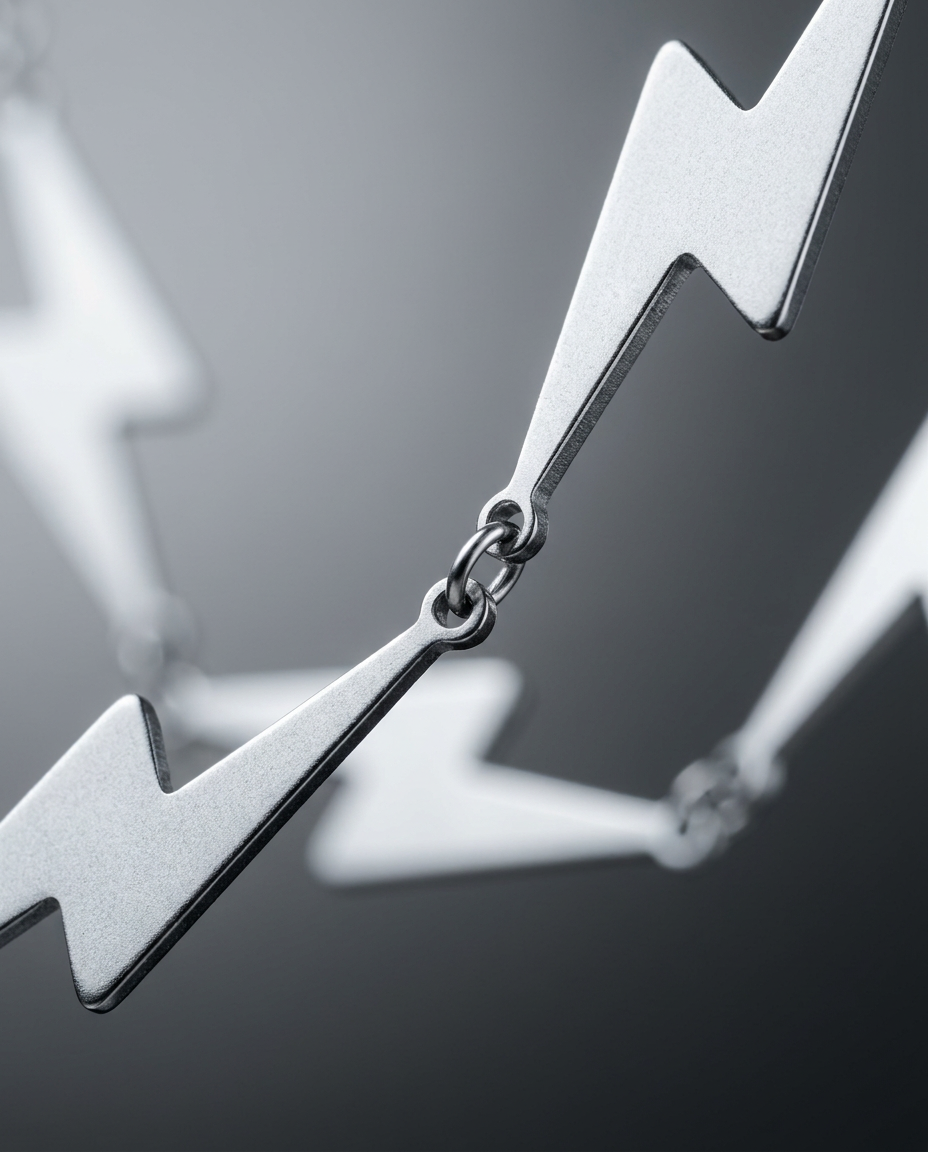 / Bolt / StainlessSteel Lightning Chain
