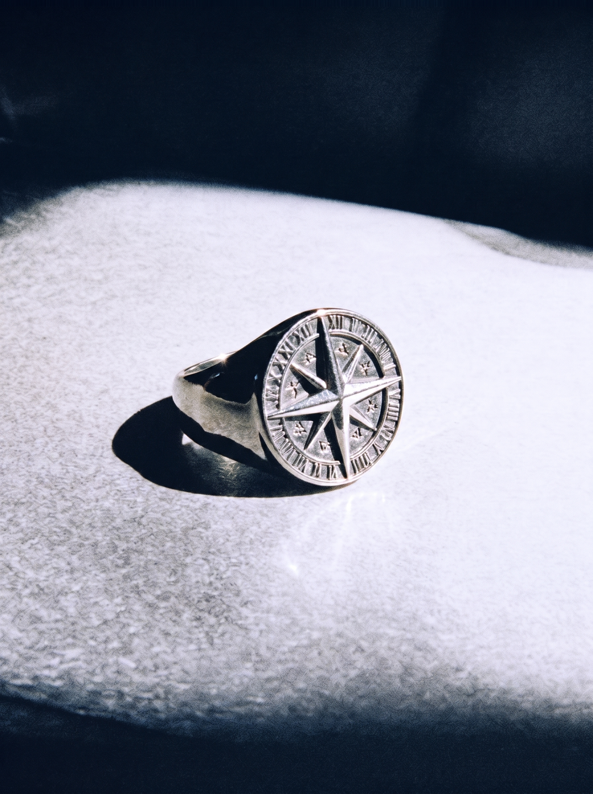 / Compass / Nautical Ring Stainless Steel
