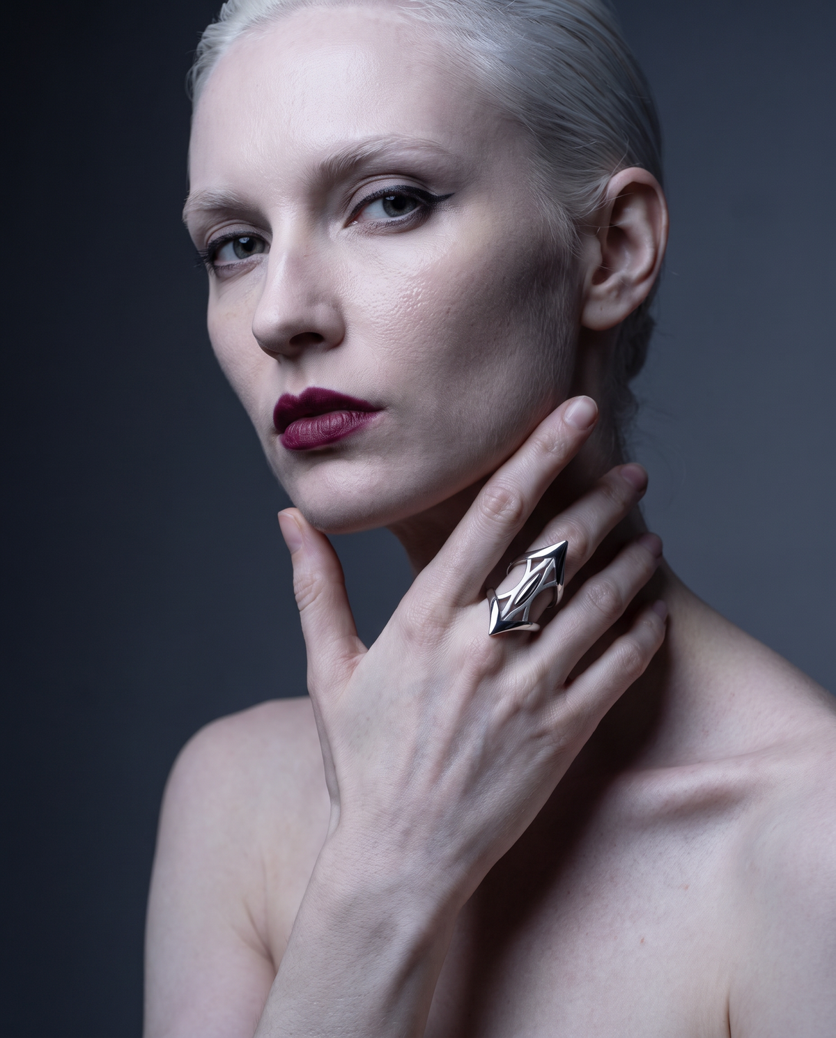 / Thorn / Elongated Gothic Ring Stainless Steel