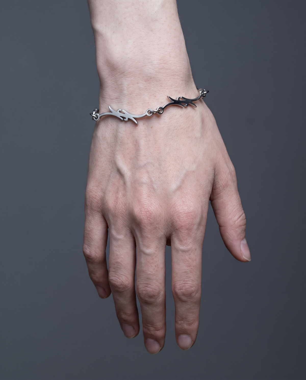 / Tribal / Cyber Sigil Bracelet Stainless Steel
